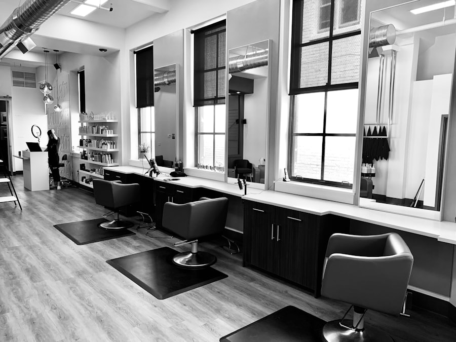 Entwurf Friseursalon